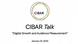 CIBAR Conference | Talk January 2025 CIBAR Conference | Talk January 2025