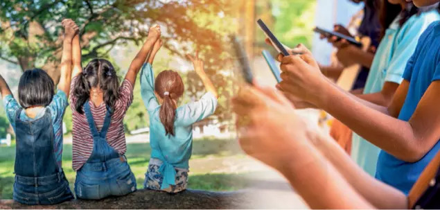 THE THINGS WE ‘LIKE’... Once, kids played games and climbed trees together — surveys now reveal how, among 4.59 billion social media users worldwide, 63% teens also use this, UNICEF finding over 30% facing online violence