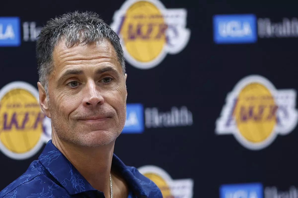 Rob Pelinka of Lakers