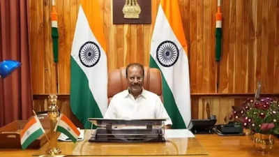 Indra Sena Reddy Nallu takes oath as Governor of Mizoram