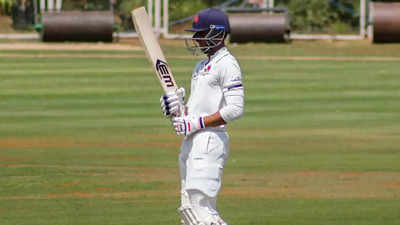 Ranji Trophy: Shedge's 99 takes Mumbai to 248/6 against Tripura; Baroda bowl out Odisha for 193