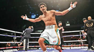 Vijender Singh calls for fight with Floyd Mayweather in India after Mike Tyson-Jake Paul showdown