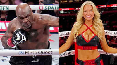 'Being in the ring with Mike Tyson': Ring girl Sydney Thomas says it’s a once in a lifetime opportunity