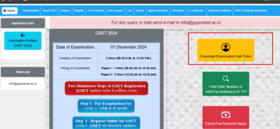 GSET admit card 2024 released at gujaratset.ac.in: Direct link to download here