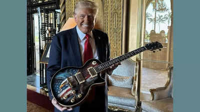 Donald Trump endorses guitars worth $10,000 after sneakers, watches, and NFTs | See his Truth Social post