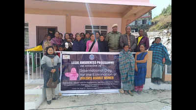 East Khasi Hills dist observes Int’l Day for ending violence against women