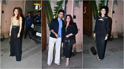 Samantha Ruth Prabhu, Varun Dhawan-Natasha Dalal, Nimrat Kaur and other celebs attend Citadel: Honey Bunny success bash