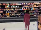 Watch: Girl wreaks havoc in a Walmart store, throws items and smashes bottles