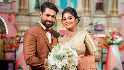 Bigg Boss Malayalam fame Sijo John ties the knot with long-time girlfriend Linu Maria in a grand wedding