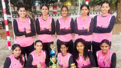 Chhattisgarh women's beach handball team wins gold at National Championship