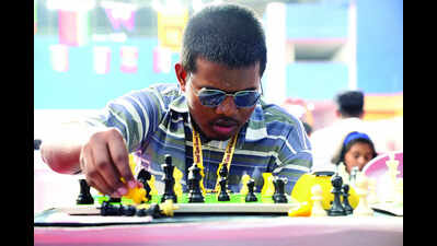 ‘Only in chess, a blind player can play on a par with the sighted’