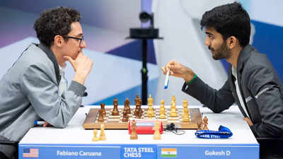 Tata Steel Chess: D Gukesh draws with top seed Fabiano Caruana