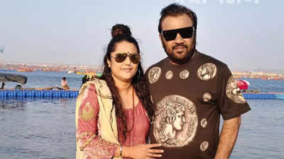 Singer Kirtidan Gadhvi visits Kumbh Mela with wife, shares devotional post - See inside