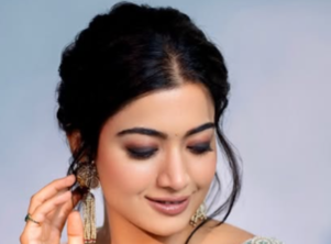 ​Rashmika Mandanna mesmerizes fans with her elegant saree looks​