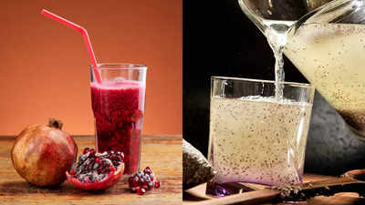 Chia seeds with pomegranate (anar) juice: 5 reasons to have it before breakfast