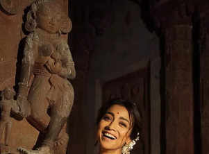 Shriya Saran's draping game beautifully narrates the tale of Indian heritage