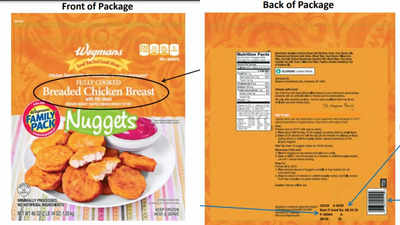 Wegmans Chicken breast nuggets recalled in 8 states; USDA issues health alert