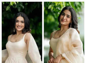 Saniya Iyappan’s ethereal elegance in ivory