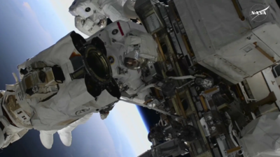 Nasa astronauts Sunita Williams, Butch Wilmore set 5.5-hour spacewalk record