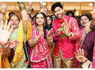 Vasudha and Devansh’s Mehndi in Delhi turns into a grand celebration with fans