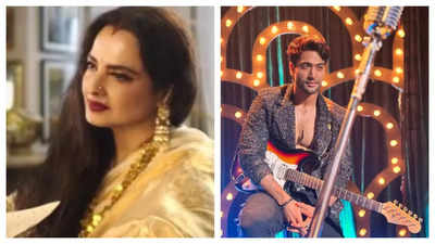 Ghum Hai Kisikey Pyaar Meiin's Sanam Johar on sharing screen space with legendary actress Rekha for the promo; says, 'She's an epitome of beauty, grace and elegance'