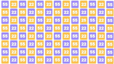 Optical Illusion: You need to be exceptionally skilled to spot the single 25