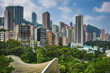 Wander through the Hong Kong Park