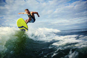 Surfing in Pondicherry