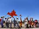 Devotees march towards Paithan for Eknath Shasti celebrations