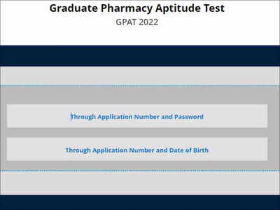 GPAT 2022 Answer Key released @gpat.nta.nic.in, download here