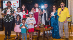 Anubhav Sinha, Divya Dutta, Sushant Singh, Onir at Vani Tripathi Tikoo’s book launch