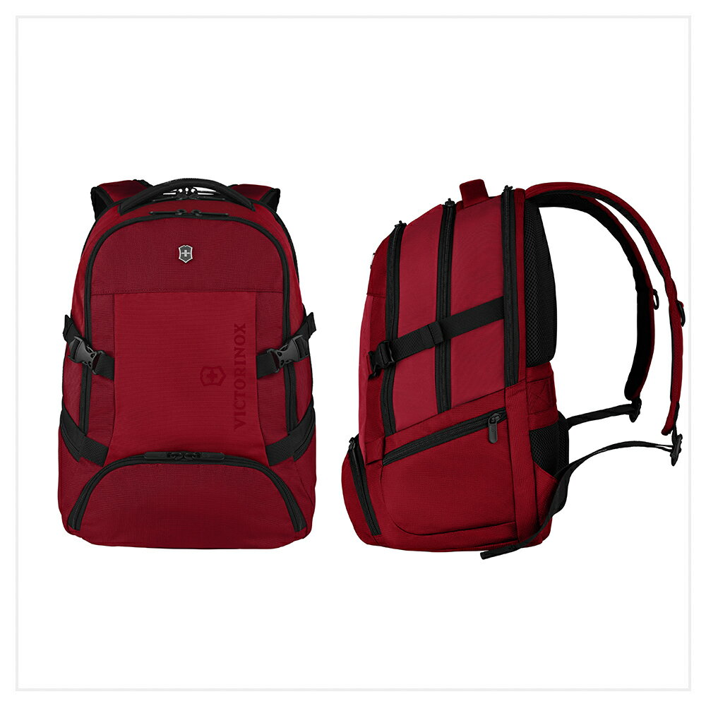 VICTORINOX 瑞士維氏 VX SPORT EVO Deluxe 16吋 後背包 35*48*25cm 紅/藍/黑 611417/611418/611419 4