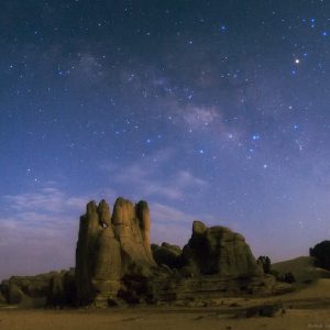 Sahara under Moonlight