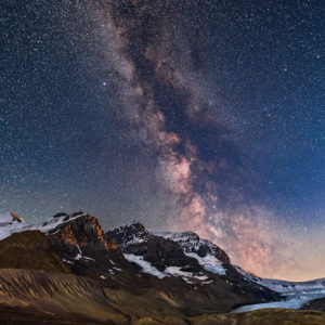 Milky Way Over Mt. Andromeda