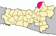 Location of Jepara Regency in Central Java