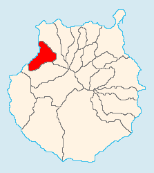 Agaete – Mappa