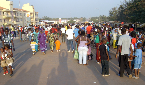 Carnaval en Guinea-Bisáu.