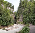 Partnach bei Garmisch-Partenkirchen, an der Harkers Reise nach Transsylvanien gefilmt wurde