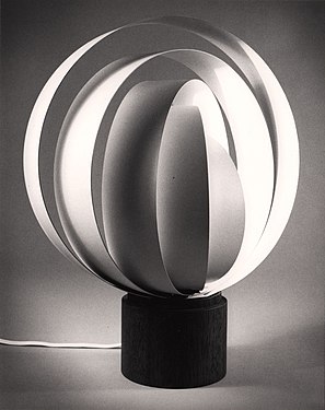 The lamp designed by Gojko Varda