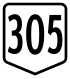 Route 305 shield