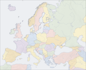 Europas landgränser.