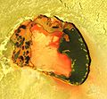 Image 36Tupan Patera on Jupiter's moon Io (from Space exploration)