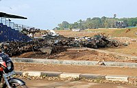 Galle Stadium after Boxing Day tsunami