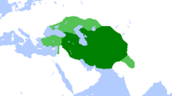 ティムール帝国の位置