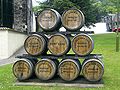 Fûts de vieillissement de whisky, Aberfeldy, Écosse