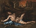 Prometheus mit dem Adler auf einem Gemälde von Gregorio Martínez y Espinosa, 1590/1596. Museo del Prado, Madrid