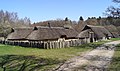 Reconstructed houses at Vingsted, Denmark, 1st cent. BC-2nd century AD