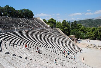 The ancient theatre of Epidaurus