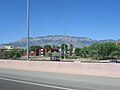 Vue sur les monts Sandia.