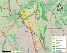 Répartition du sol de la commune